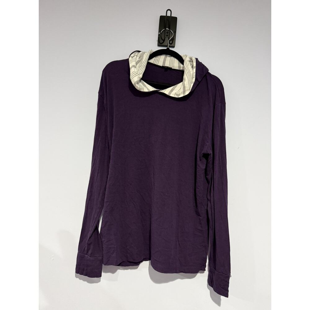 Two Blind Brothers Hoodie, Plum, Large, Unisex